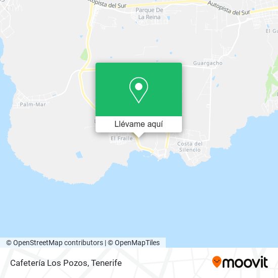 Mapa Cafetería Los Pozos