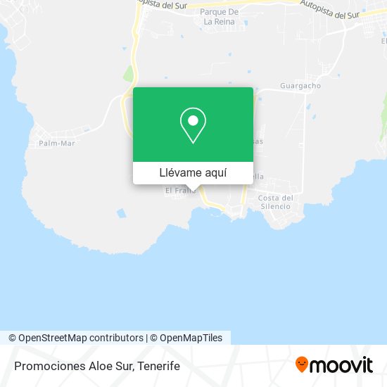 Mapa Promociones Aloe Sur
