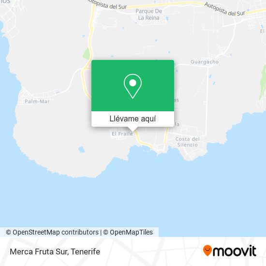 Mapa Merca Fruta Sur