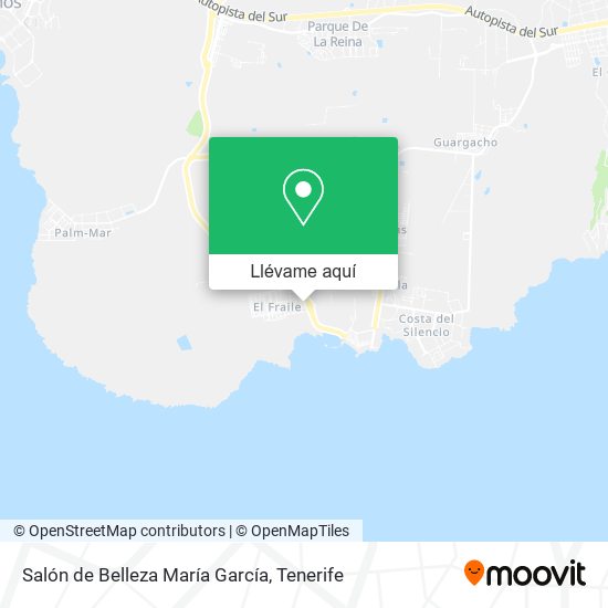 Mapa Salón de Belleza María García