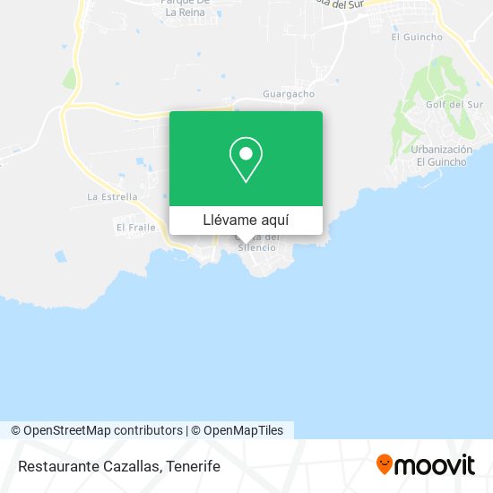 Mapa Restaurante Cazallas