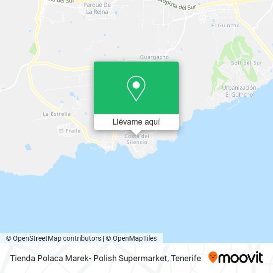 Mapa Tienda Polaca Marek- Polish Supermarket