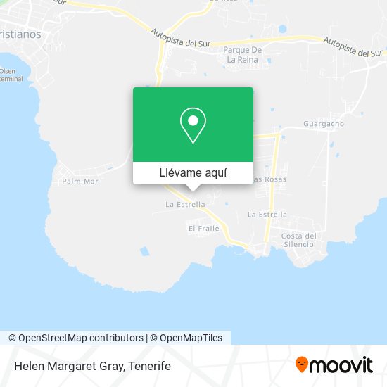 Mapa Helen Margaret Gray