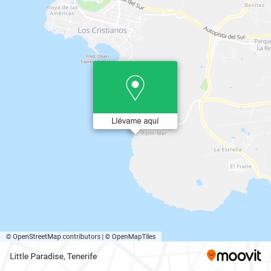 Mapa Little Paradise