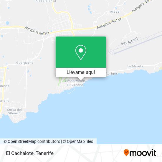 Mapa El Cachalote