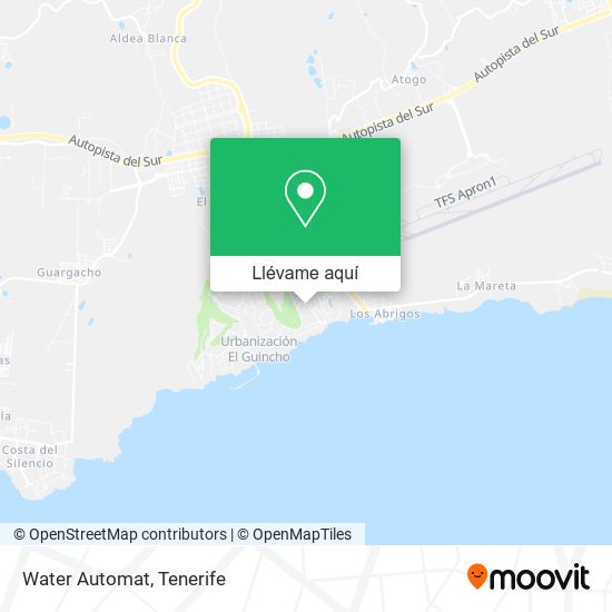 Mapa Water Automat