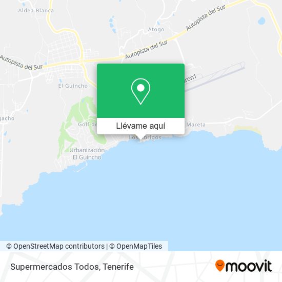 Mapa Supermercados Todos
