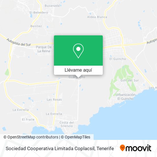 Mapa Sociedad Cooperativa Limitada Coplacsil