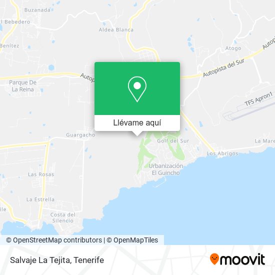 Mapa Salvaje La Tejita