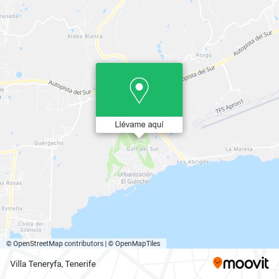 Mapa Villa Teneryfa