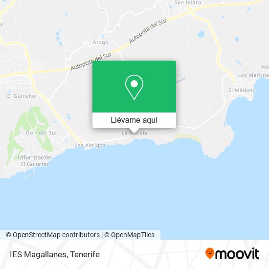 Mapa IES Magallanes