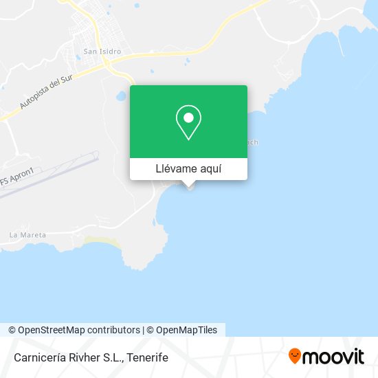 Mapa Carnicería Rivher S.L.