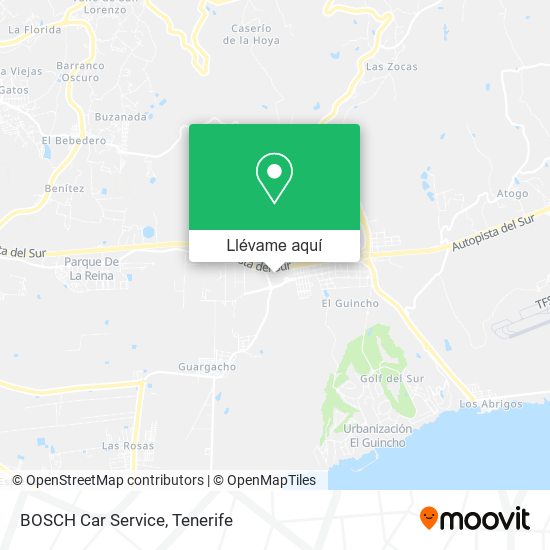 Mapa BOSCH Car Service