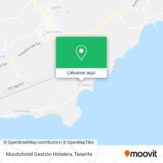 Mapa Mundohotel Gestión Hotelera