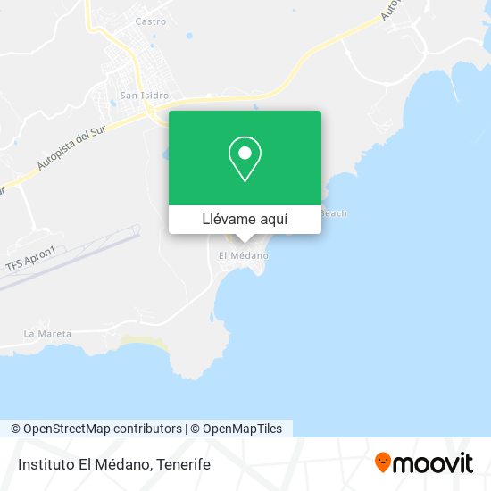 Mapa Instituto El Médano