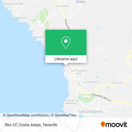 Mapa Rks CC Costa Adeje