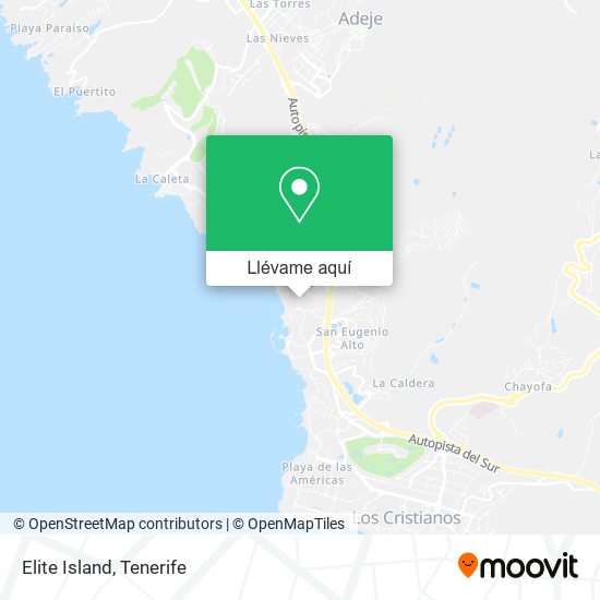 Mapa Elite Island