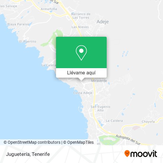 Mapa Juguetería