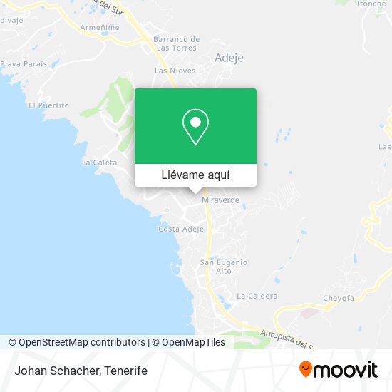 Mapa Johan Schacher