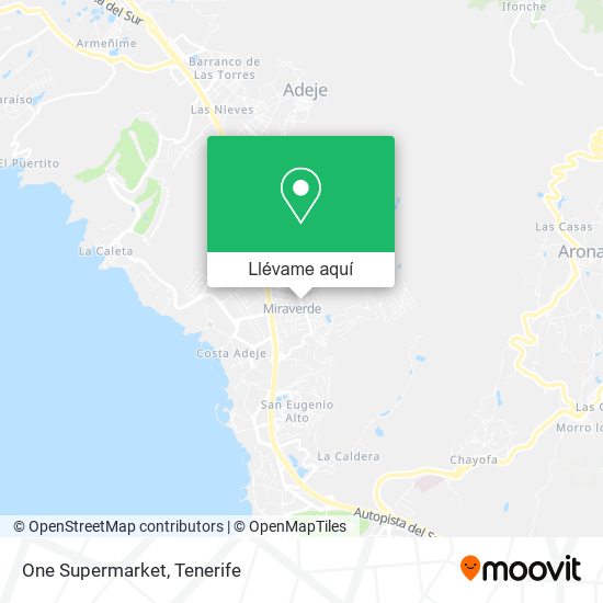 Mapa One Supermarket