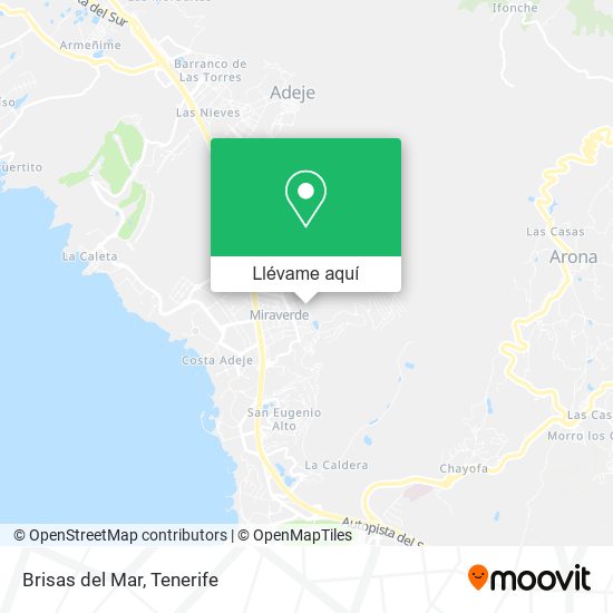 Mapa Brisas del Mar