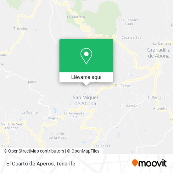 Mapa El Cuarto de Aperos