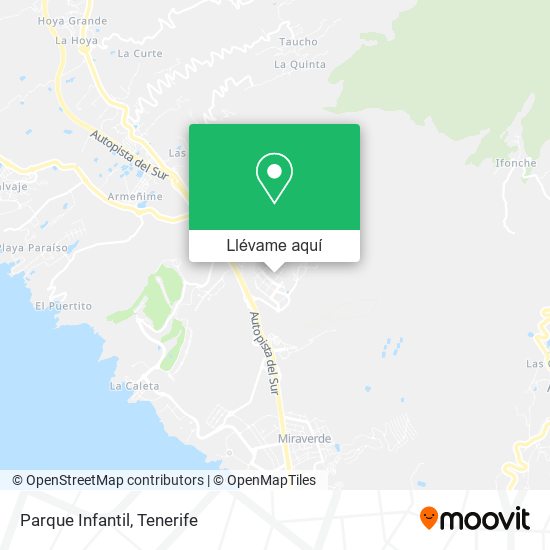 Mapa Parque Infantil