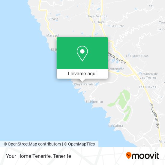 Mapa Your Home Tenerife