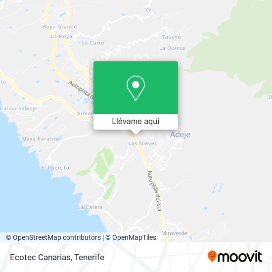 Mapa Ecotec Canarias