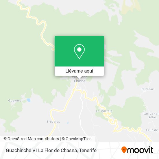 Mapa Guachinche VI La Flor de Chasna