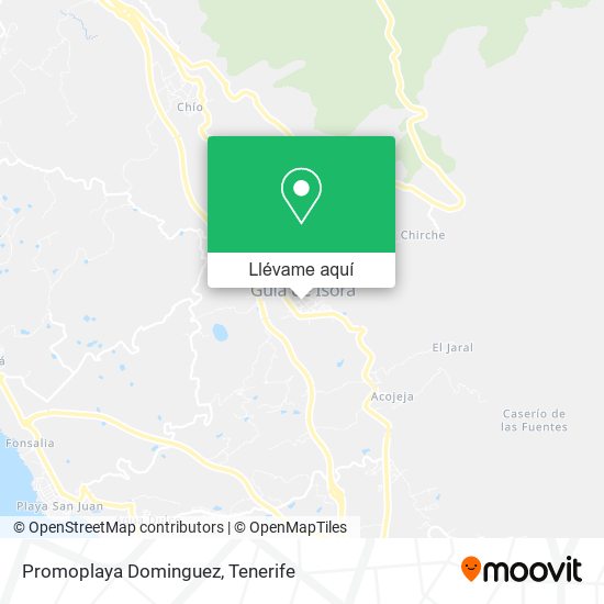 Mapa Promoplaya Dominguez