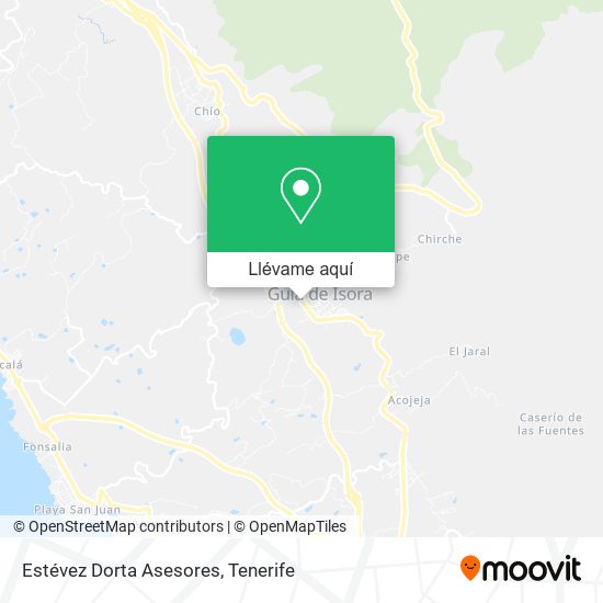 Mapa Estévez Dorta Asesores