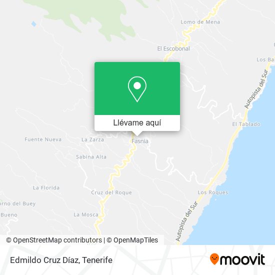 Mapa Edmildo Cruz Díaz