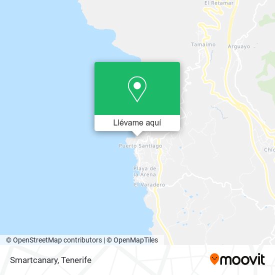 Mapa Smartcanary