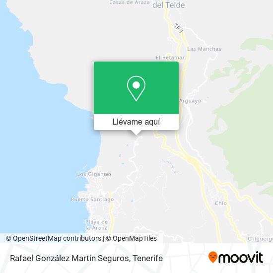Mapa Rafael González Martin Seguros