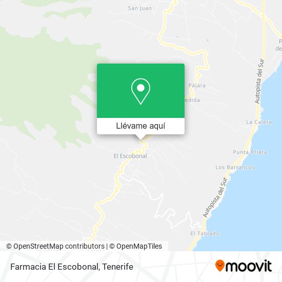 Mapa Farmacia El Escobonal