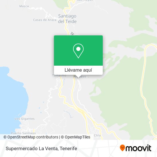 Mapa Supermercado La Venta