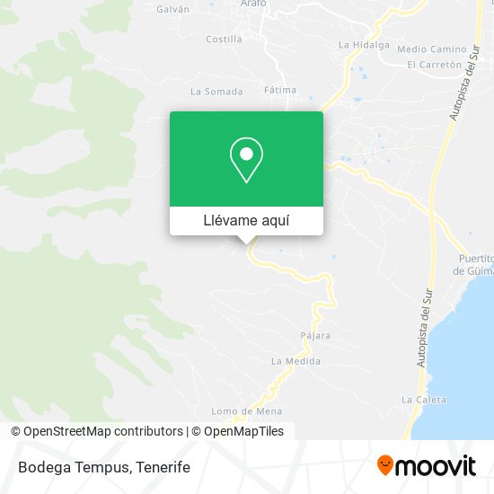 Mapa Bodega Tempus