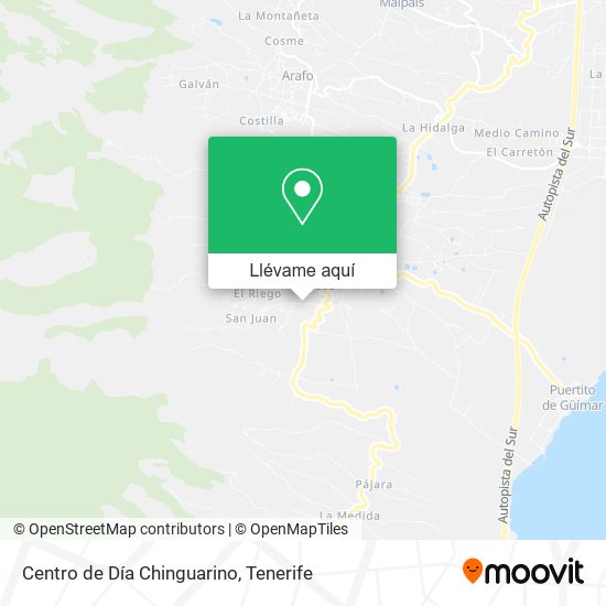 Mapa Centro de Día Chinguarino
