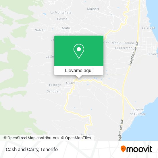 Mapa Cash and Carry