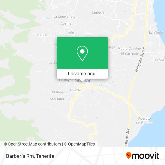 Mapa Barbería Rm