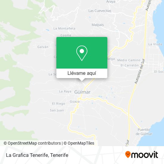 Mapa La Grafica Tenerife