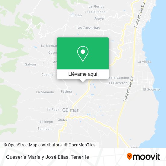 Mapa Quesería María y José Elías