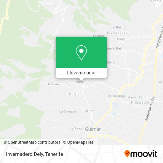 Mapa Invernadero Dely
