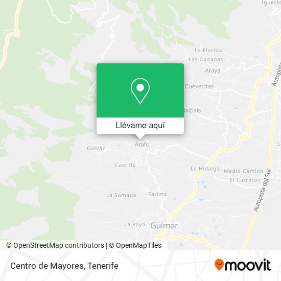 Mapa Centro de Mayores