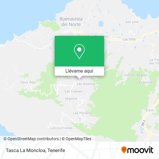 Mapa Tasca La Moncloa