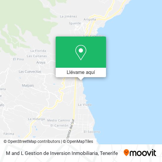 Mapa M and L Gestion de Inversion Inmobiliaria