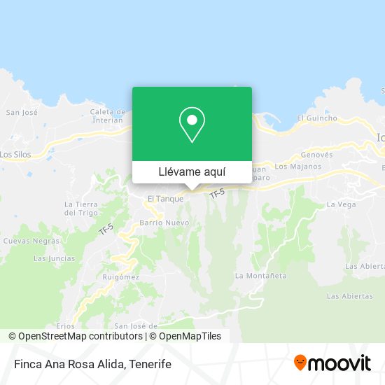 Mapa Finca Ana Rosa Alida