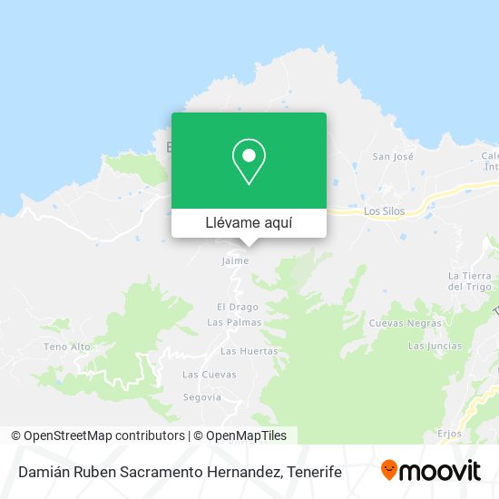 Mapa Damián Ruben Sacramento Hernandez
