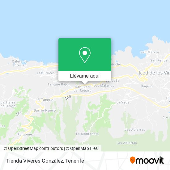 Mapa Tienda Víveres González